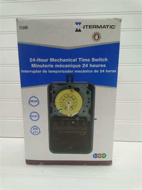 intermatic tr   volt dpst  hour mechanical time switch  outdoor  ebay