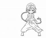 Aladdin Coloring Magi Pages Chibi Characters Another Character Comments Nintendo Wee sketch template