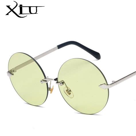 xiu oversized round sunglasses women fashion vintage sun glasses retro