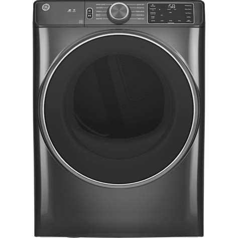 ge  cu ft stackable electric dryer diamond gray energy star   electric dryers