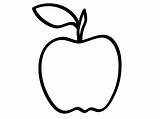 Apple Clipart Coloring Clip Tree Pages Cliparts Template Kids Clipartbest Draw Lcd Library sketch template