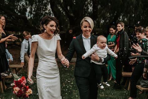 Lauren And Stacey Lgbtq Weddings Over The Years Popsugar Love