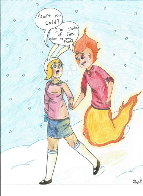 Adventure Time Fionna And Flame Prince By Madd Nerdgirl