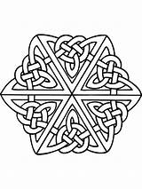 Coloring Pages Celtic Adult Knot Printable Bright Colors Favorite Choose Color sketch template