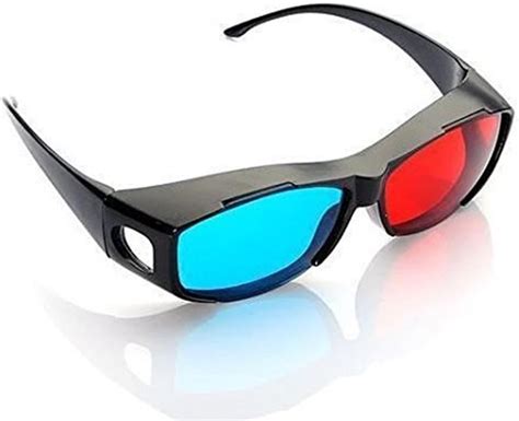 Cyan Eyeglasses 3d Red And Blue Of Pair Anaglyph Movies For Glasses