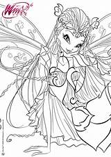 Winx Flora Bloomix Fairy Bloom Colorear Couture Colorare Disegni Dessins Dibujos Einhorn Colorea Coloriages Animes Enchantix Coloreables Kostenlos Tecna Adulte sketch template