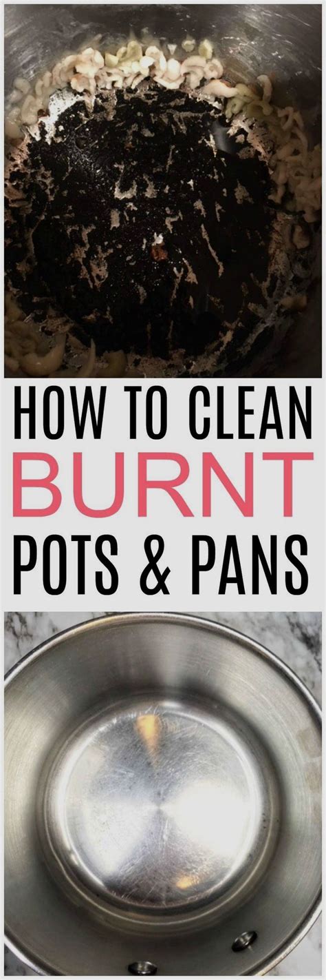 pin  jonvgv  cleaning clean burnt pots cleaning recipes