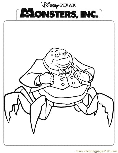 monsters  printable coloring pages coloring home
