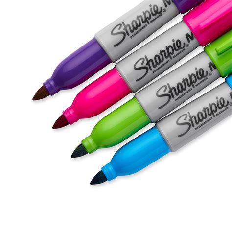 amazoncom sharpie pp mini permanent markers fine point vibrant colors  count