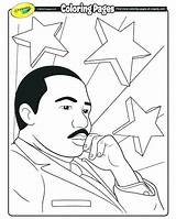 Coloring Martin Luther King Pages Jr Louis Armstrong Color Printable Getcolorings Getdrawings Print sketch template