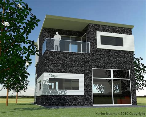 simple modern house design  knoaman  deviantart