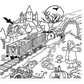 top   printable thomas  train coloring pages