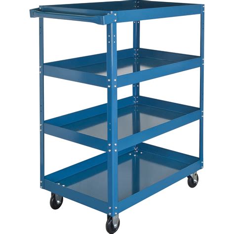 kleton shelf carts 4 tiers 18 w x 48 h x 30 d 900 lbs capacity