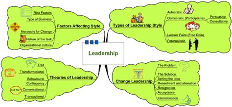 ias zone leadership mind map