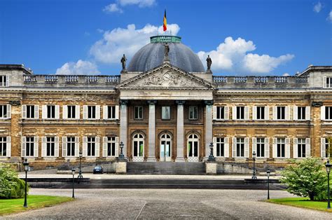 royal palace  laeken  brussels belgium encircle