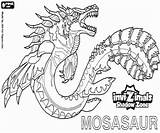 Invizimals Mosasaur Ombra Monstruo Colorearjunior Marino Lod Dinosaurios Marinos Monstruos Meep Disegnicolorare sketch template