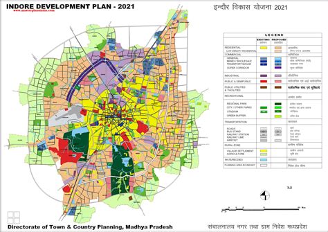 indore master development plan  map master plans india