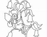 Fairy Coloring Pages Bluebell Coloringpages4u sketch template