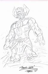 Galactus Comicvine Gamespot sketch template