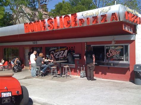 Home Slice Pizza I Was Riding Around Downtown Austin