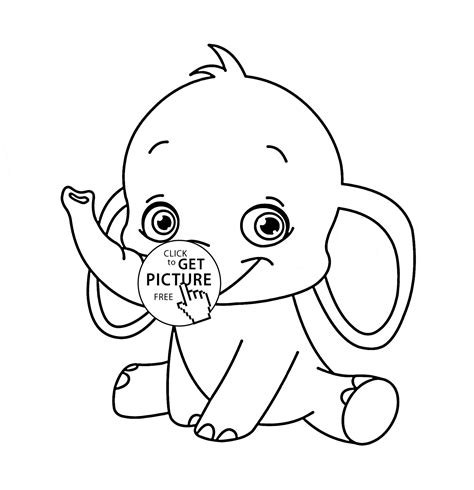 printable baby animal coloring pages  getcoloringscom