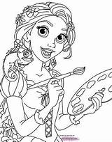 Tangled Coloring Pages Getdrawings sketch template