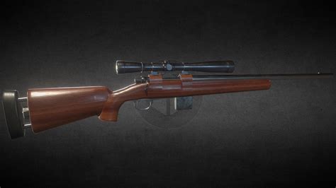 hunting rifle    model  charlie tinley attnkii