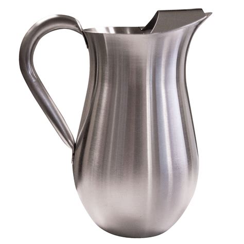 stainless water pitcher  oz celebrations party rentals