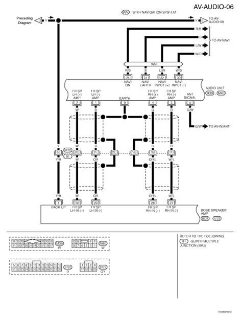 infinity  wiring diagram