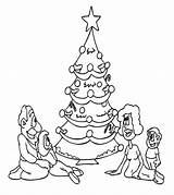Christmas Tree Coloring Pages Printable Holiday Momjunction Pdf Little Print sketch template