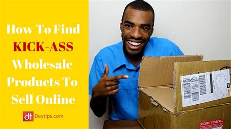 find wholesale products  sell  wholesalers