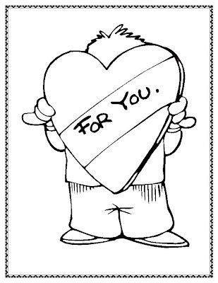 true love symbols coloring pages