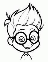 Sherman Peabody Mr Coloring Kids Pages Printable Print Color sketch template