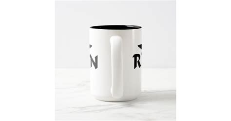 Rn Medical Symbol Two Tone Coffee Mug Zazzle