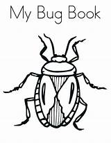 Bug Coloring Pages Book Insect Insects Worksheet Cricket Printable Bugs Drawing Books Beetle Color Twistynoodle Template Getdrawings Outline Noodle Kids sketch template