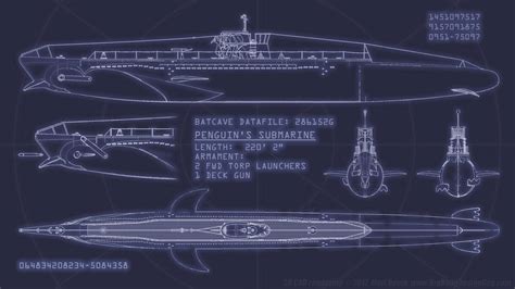 penguins submarine blueprint schematics  ravendeviant  deviantart