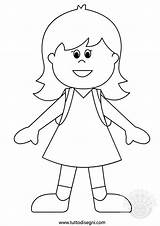 Corpo Colorare Bambini Bambina Tuttodisegni Zaino Menina Disegnare Accoglienza Holčička Escola 출처 Infanzia Libri Cameretta Neonato Scegli Semplice sketch template