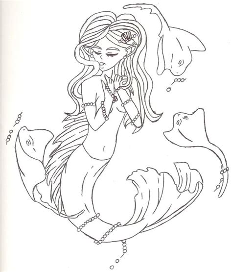 anime mermaid coloring coloring pages anime mermaid mermaid coloring