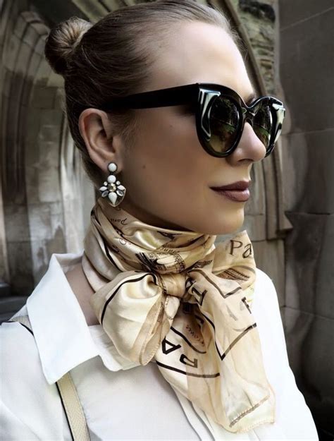 Silk Neck Scarf Double Wrapped Scarves Pinterest Silk Neck Scarf