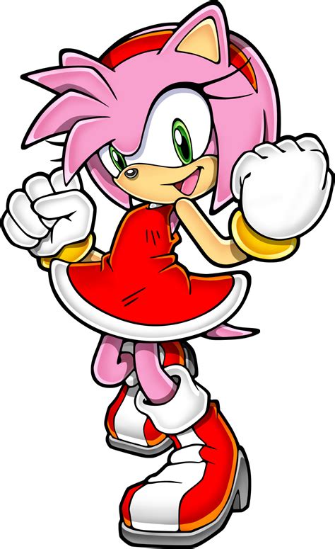 Amy Rose Sonic Art Assets Dvd Wiki Fandom