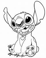 Stich Coloring Pages Lilo Print Filminspector Probably Already Well Know sketch template