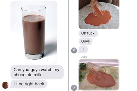Spilled Chocolate Milk Meme