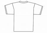 Shirt Back Coloring Large Edupics Pages sketch template