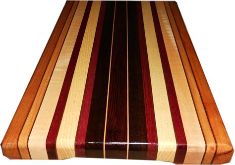buy  custom  exotic wood cutting board full size   order
