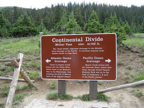 top   world  continental divide