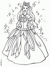 Barbie Coloring Pages Princess Colouring Library Clipart sketch template