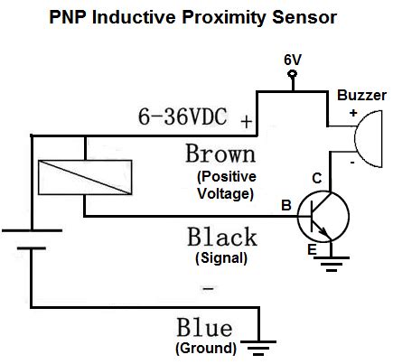 build  pnp inductive proximity sensor circuit