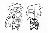 Sasuke sketch template