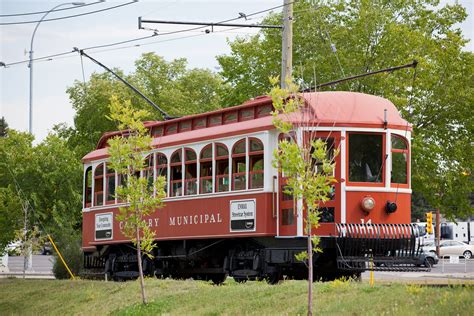 electric streetcar system heritage park