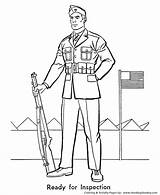 Soldados Marines Forces Soldier Armed Inspection sketch template